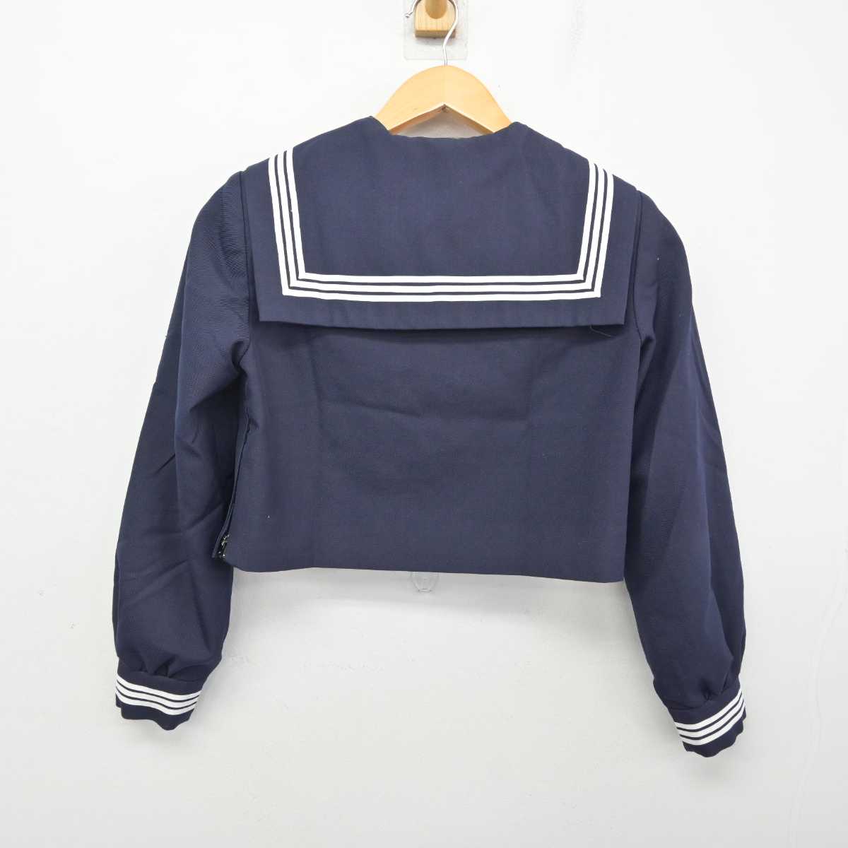 【中古】熊本県 山鹿中学校 女子制服 1点 (セーラー服) sf081238