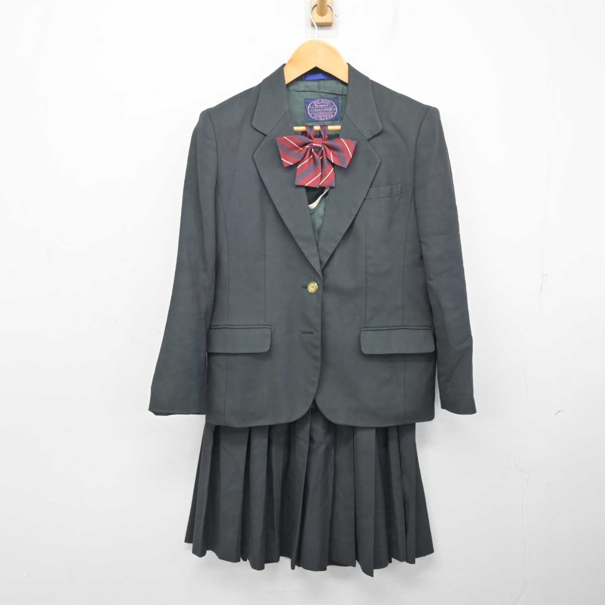 【中古】茨城県 藤代高等学校 女子制服 3点 (ブレザー・スカート) sf081240