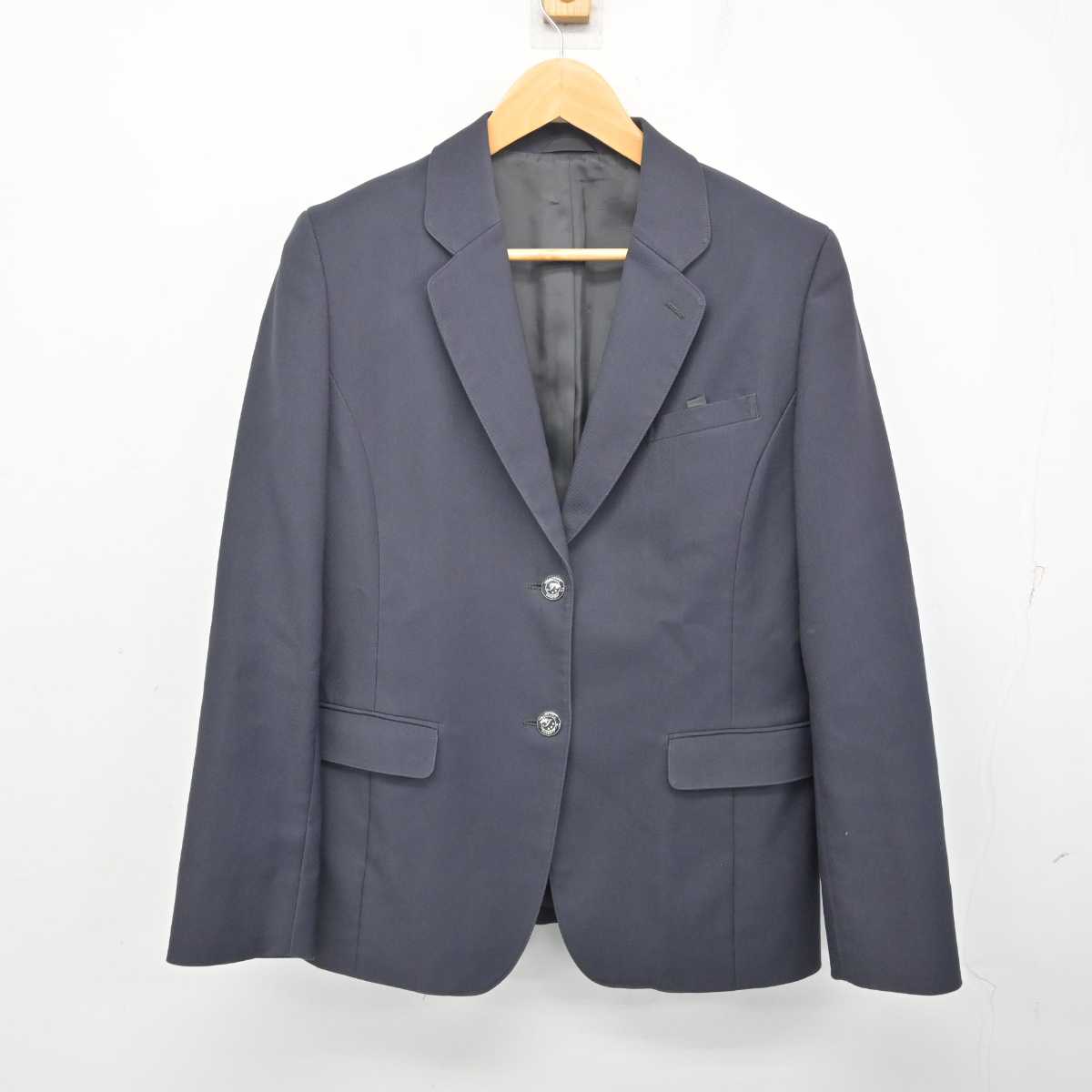 【中古】岩手県 胆沢中学校 女子制服 3点 (ブレザー・スカート) sf081242