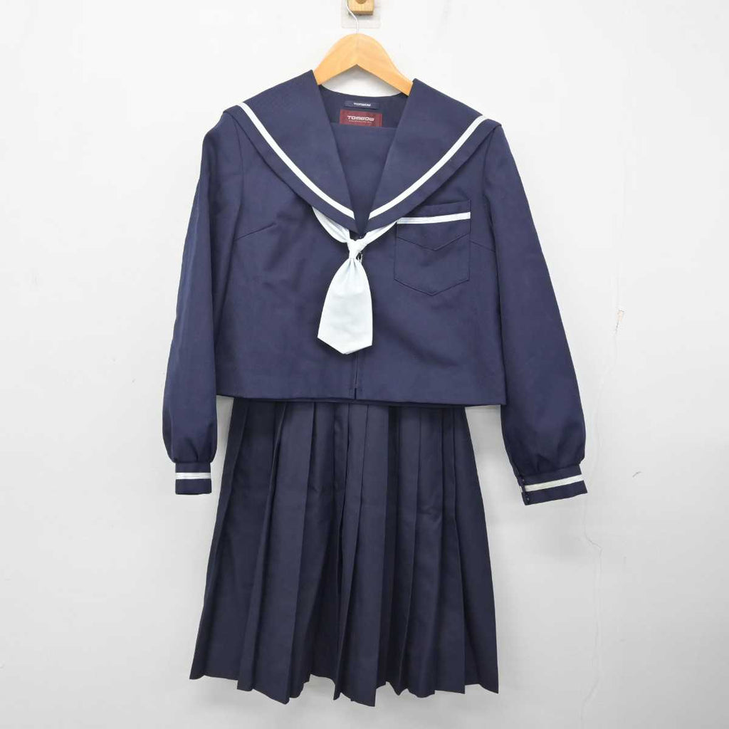 【中古】奈良県 橿原中学校 女子制服 3点 (セーラー服・スカート) sf081250