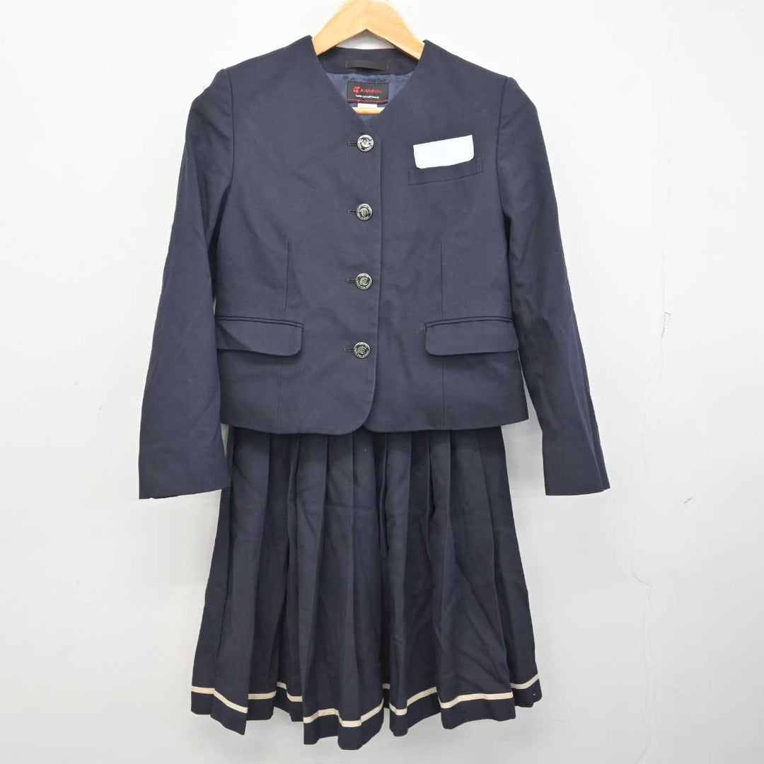 中古】宮崎県 串間中学校 女子制服 2点 (ブレザー・スカート