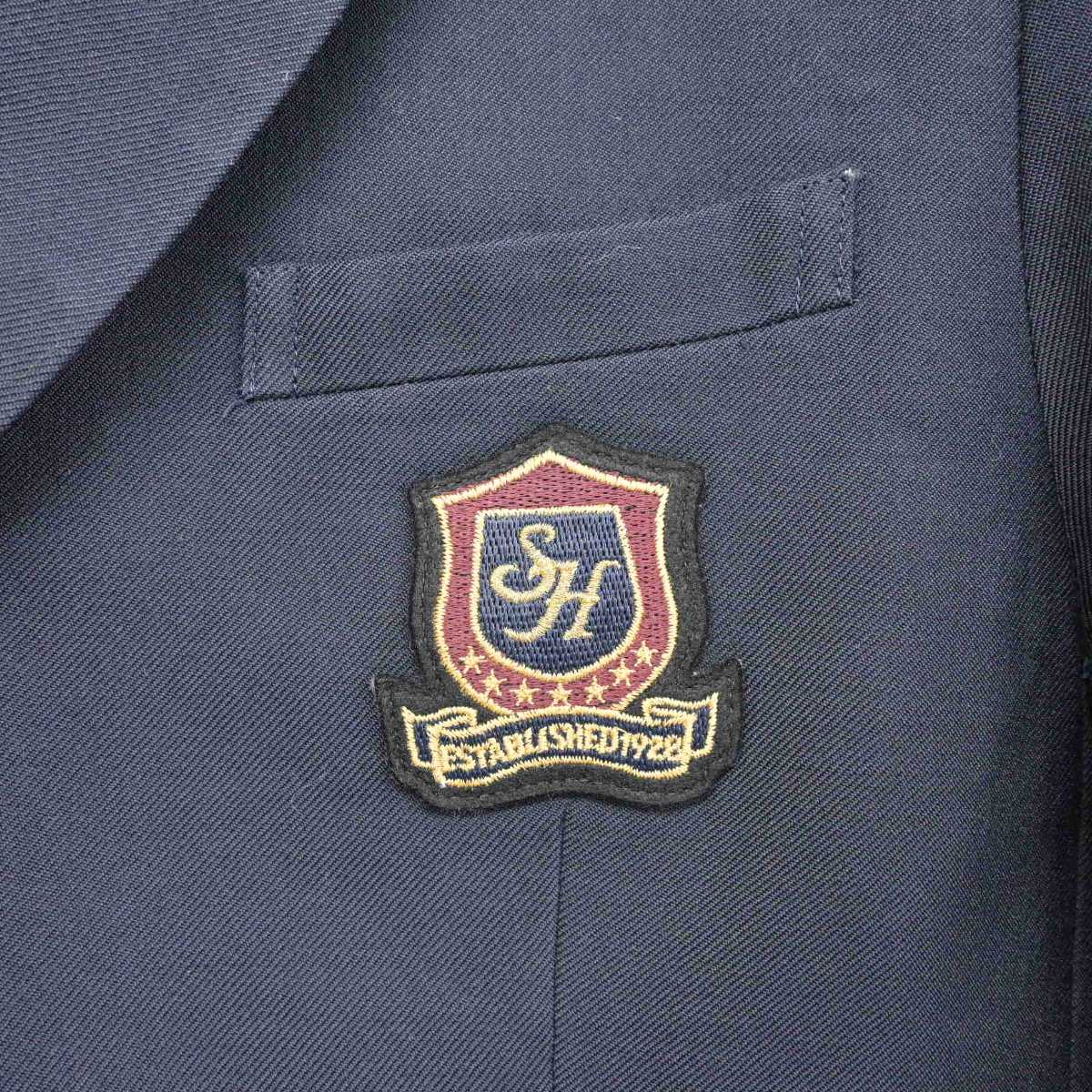 【中古】広島県 広島みらい創生高等学校 女子制服 2点 (ブレザー・スカート) sf081310