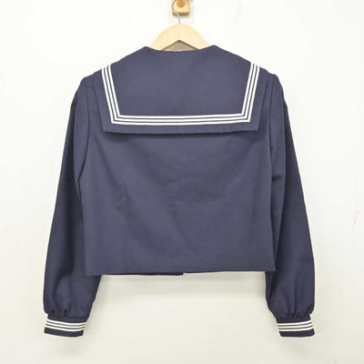 【中古】福島 郡山第六中学校 女子制服 3点 (セーラー服・スカート) sf081321