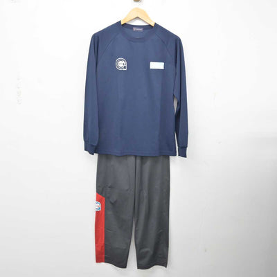 【中古】福島県 あさか開成高等学校 女子制服 2点 (体操服 上・ジャージ 下) sf081326