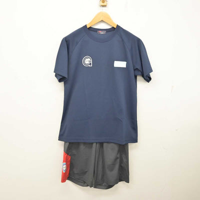 【中古】福島県 あさか開成高等学校 女子制服 2点 (体操服 上・体操服 下) sf081327