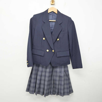 【中古】埼玉県 大宮工業高等学校 女子制服 2点 (ブレザー・スカート) sf081328