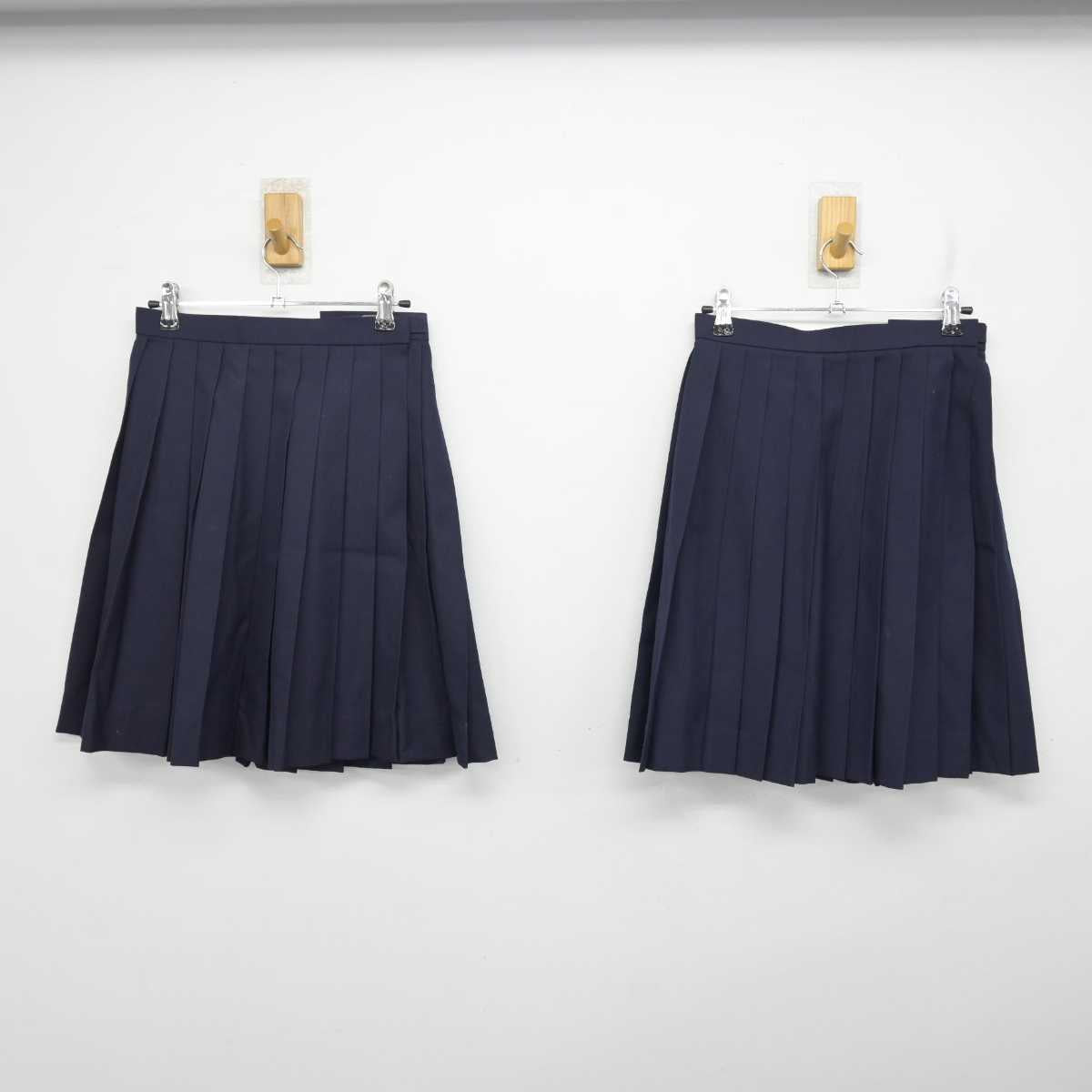 【中古】埼玉県 上尾高等学校 女子制服 3点 (ブレザー・スカート・スカート) sf081330