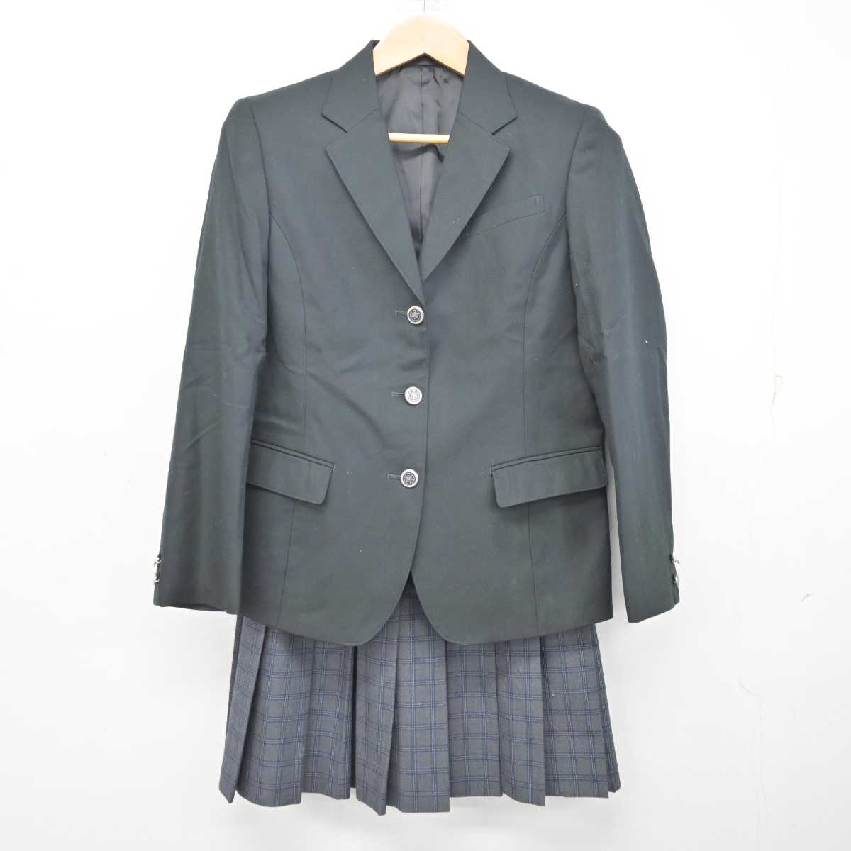 【中古】北海道  函館大谷高等学校 女子制服 2点 (ブレザー・スカート) sf081337