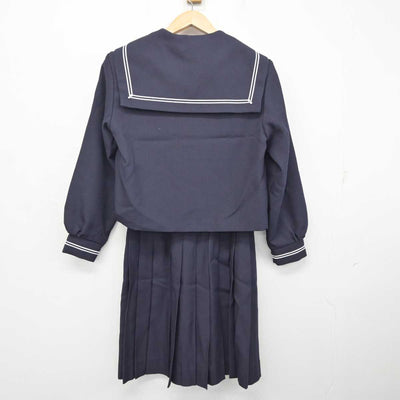 【中古】福井県 成和中学校 女子制服 3点 (セーラー服・スカート) sf081346