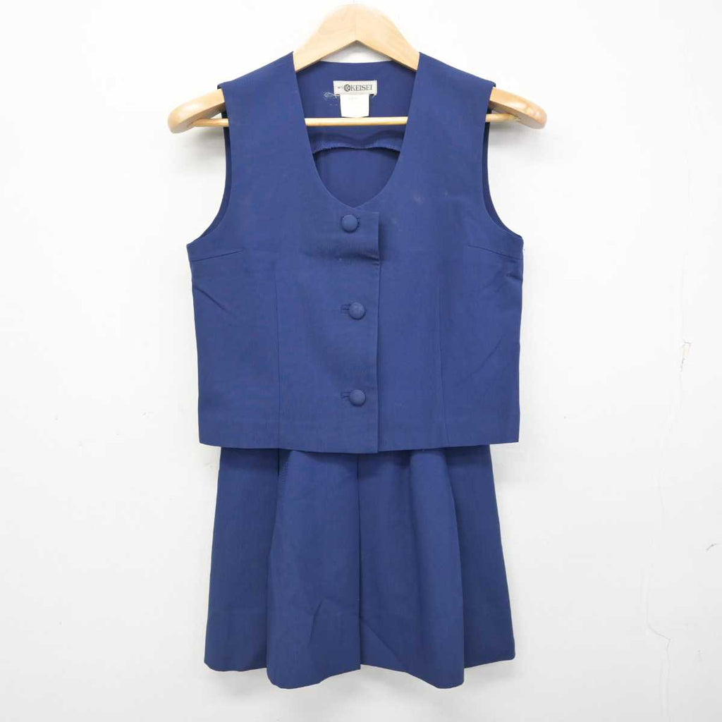 中古】茨城県 水戸商業高等学校 女子制服 2点 (ベスト・スカート) sf081348 | 中古制服通販パレイド