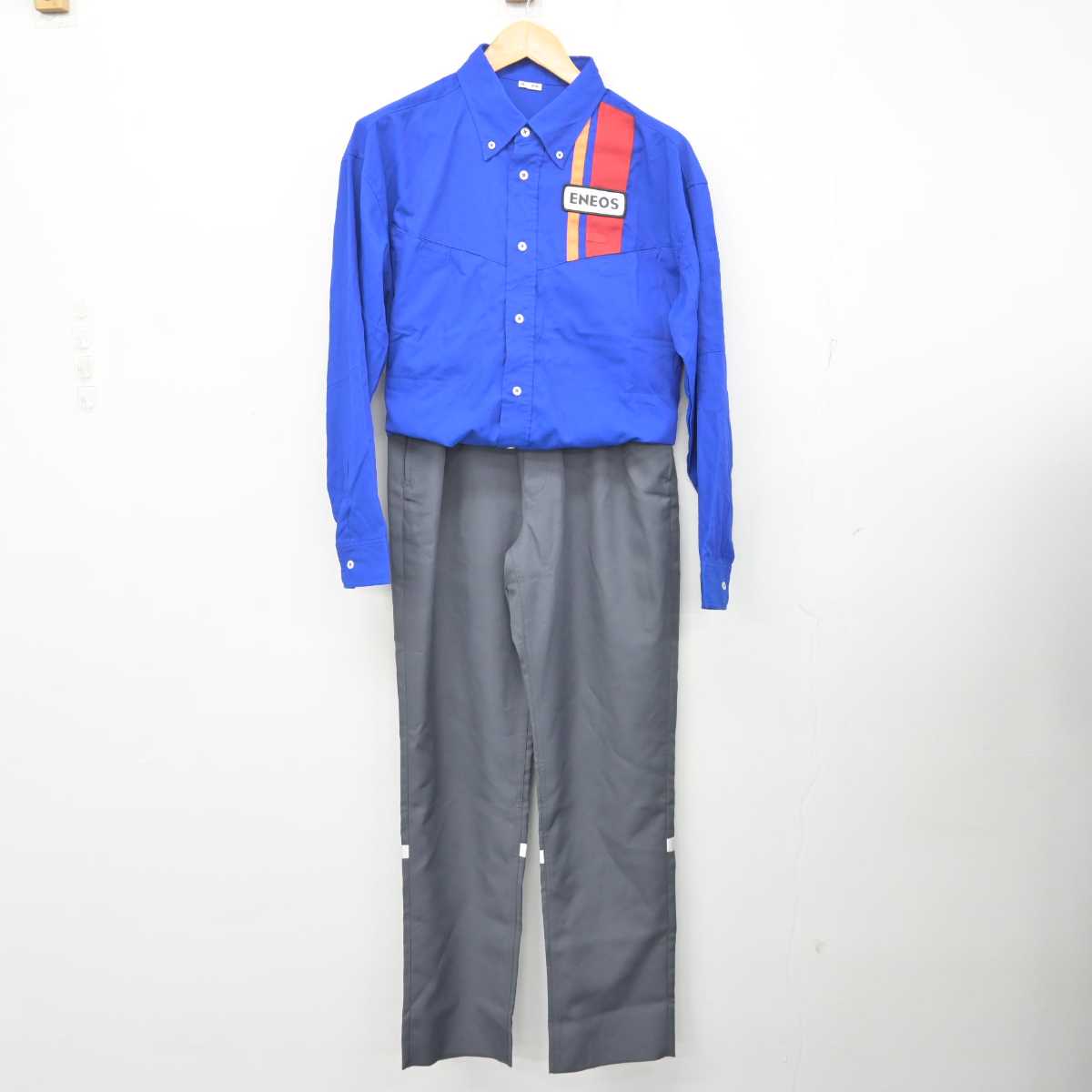 【中古】 ENEOS 男子制服 3点 (その他アイテム・シャツ・ズボン) sf081373