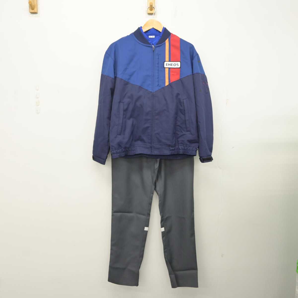 【中古】 ENEOS 男子制服 4点 (ジャケット・シャツ・ズボン) sf081374