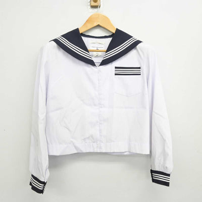 【中古】青森県 弘前市立第三中学校 女子制服 2点 (セーラー服・スカート) sf081383