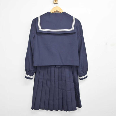 【中古】青森県 弘前市立第三中学校 女子制服 3点 (セーラー服・スカート) sf081385