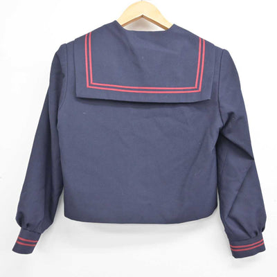 【中古】群馬県 太田市立西中学校 女子制服 4点 (セーラー服・ベスト) sf081434