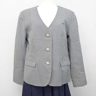 【中古】東京都 跡見学園中学校 女子制服 2点 (ブレザー・ジャンパースカート) sf081442