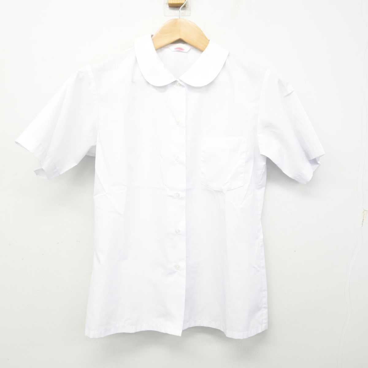 【中古】福岡県 大野中学校 女子制服 2点 (シャツ・ジャンパースカート) sf081474