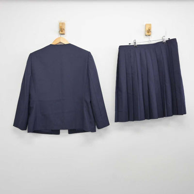 【中古】千葉県 松戸市立第四中学校 女子制服 2点 (ブレザー・スカート) sf081499