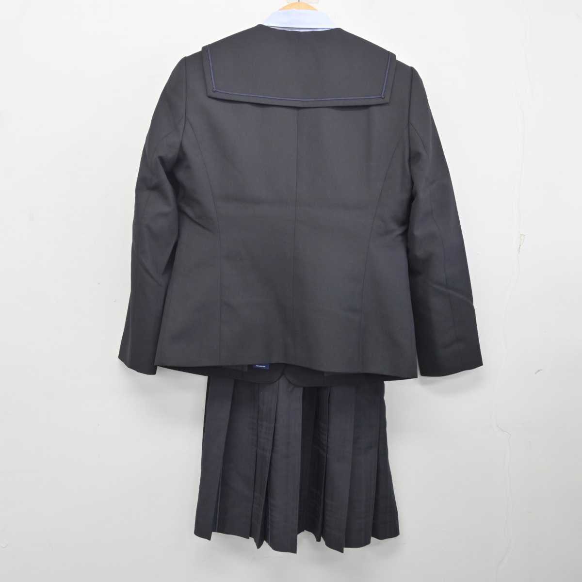 【中古】埼玉県 川口市立高等学校 女子制服 4点 (ブレザー・シャツ・スカート) sf081505