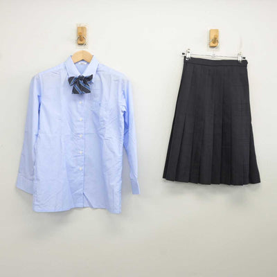 【中古】埼玉県 川口市立高等学校 女子制服 4点 (ブレザー・シャツ・スカート) sf081505