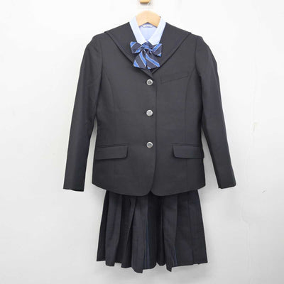 【中古】埼玉県 川口市立高等学校 女子制服 4点 (ブレザー・シャツ・スカート) sf081506