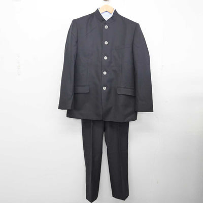 【中古】埼玉県 川口市立高等学校 男子制服 3点 (学ラン・シャツ・ズボン) sf081507