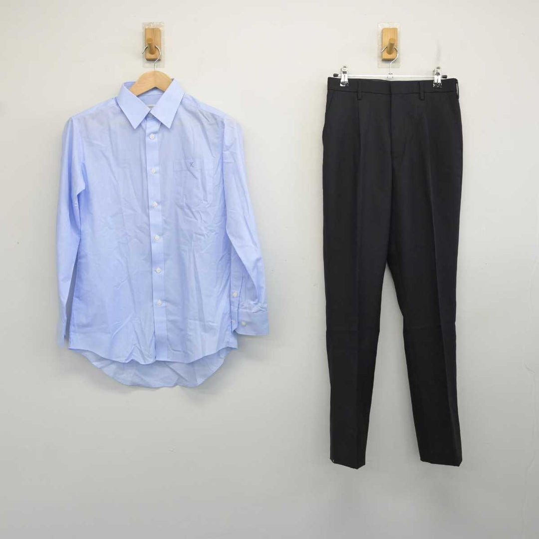 中古】埼玉県 川口市立高等学校 男子制服 3点 (学ラン・シャツ