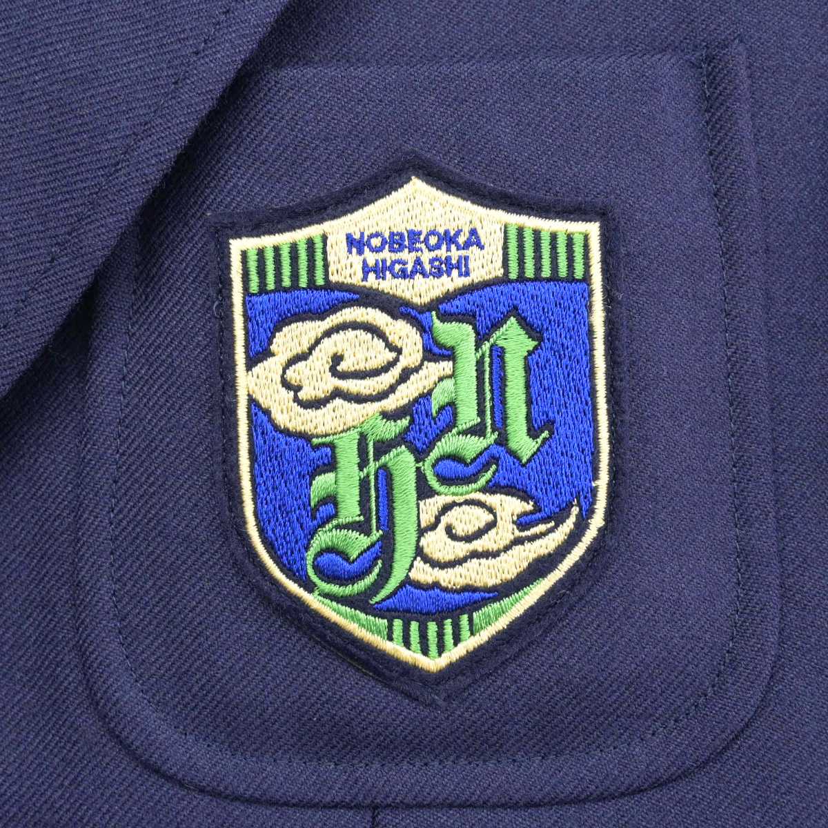 【中古】宮崎県 延岡東高等学校 女子制服 4点 (ブレザー・ベスト・スカート) sf081508