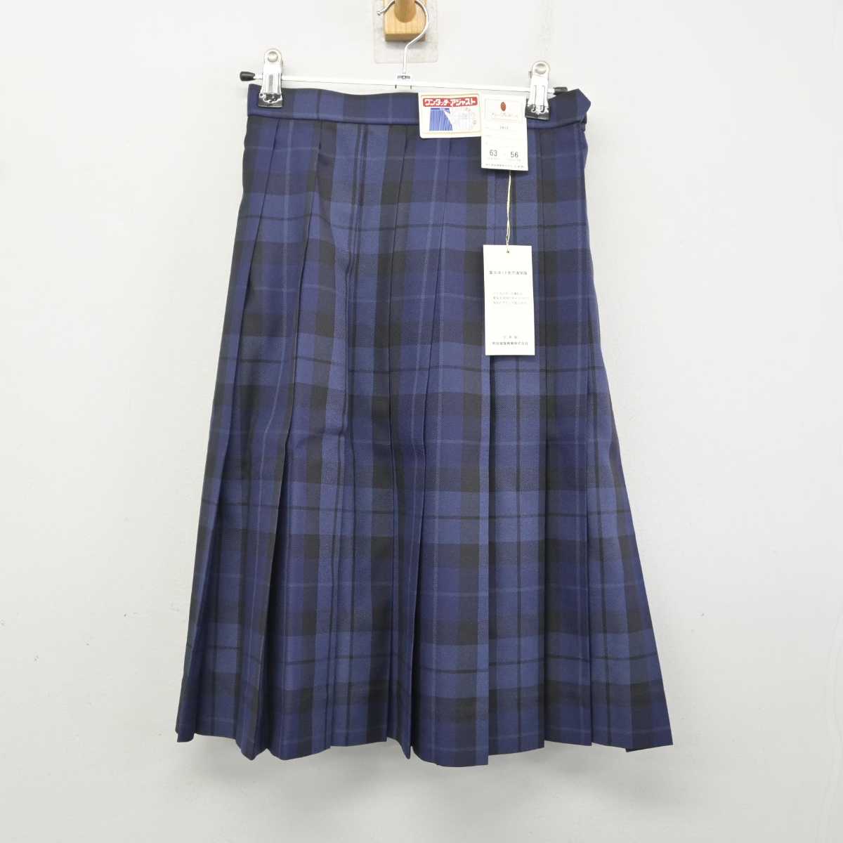 【中古】宮崎県 延岡東高等学校 女子制服 4点 (ブレザー・ベスト・スカート) sf081508