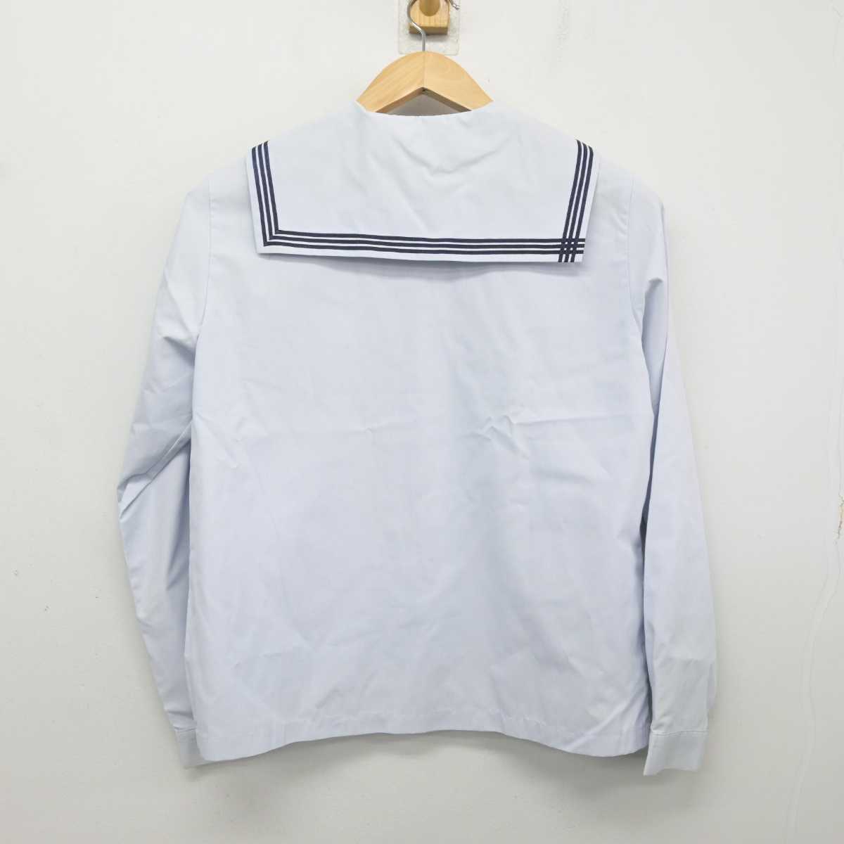 【中古】長崎県 活水中学校・高等学校 女子制服 2点 (ニット・ブラウス) sf081514