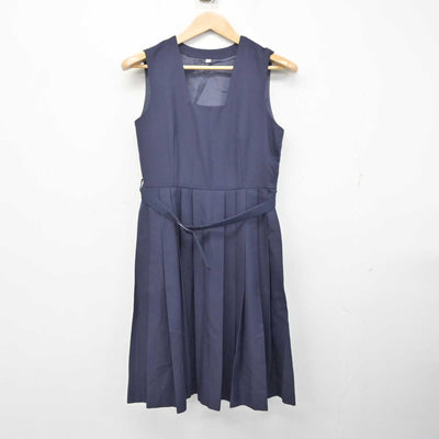 【中古】埼玉県 谷塚中学校 女子制服 3点 (ブレザー・ジャンパースカート) sf081525