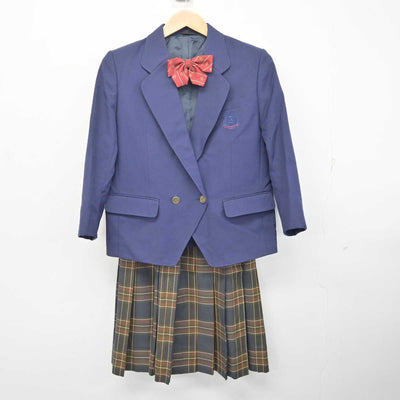 【中古】愛媛県 泉川中学校 女子制服 3点 (ブレザー・スカート) sf081534