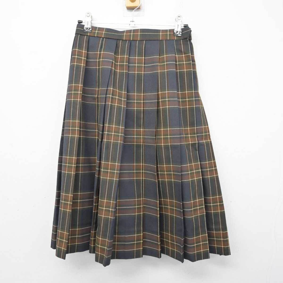 【中古】愛媛県 泉川中学校 女子制服 3点 (ブレザー・スカート) sf081534