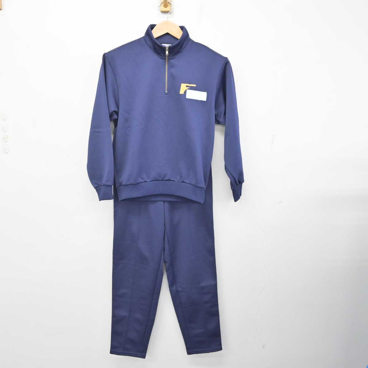 【中古】広島県 舟入高等学校 女子制服 2点 (ジャージ 上・ジャージ 下) sf081547