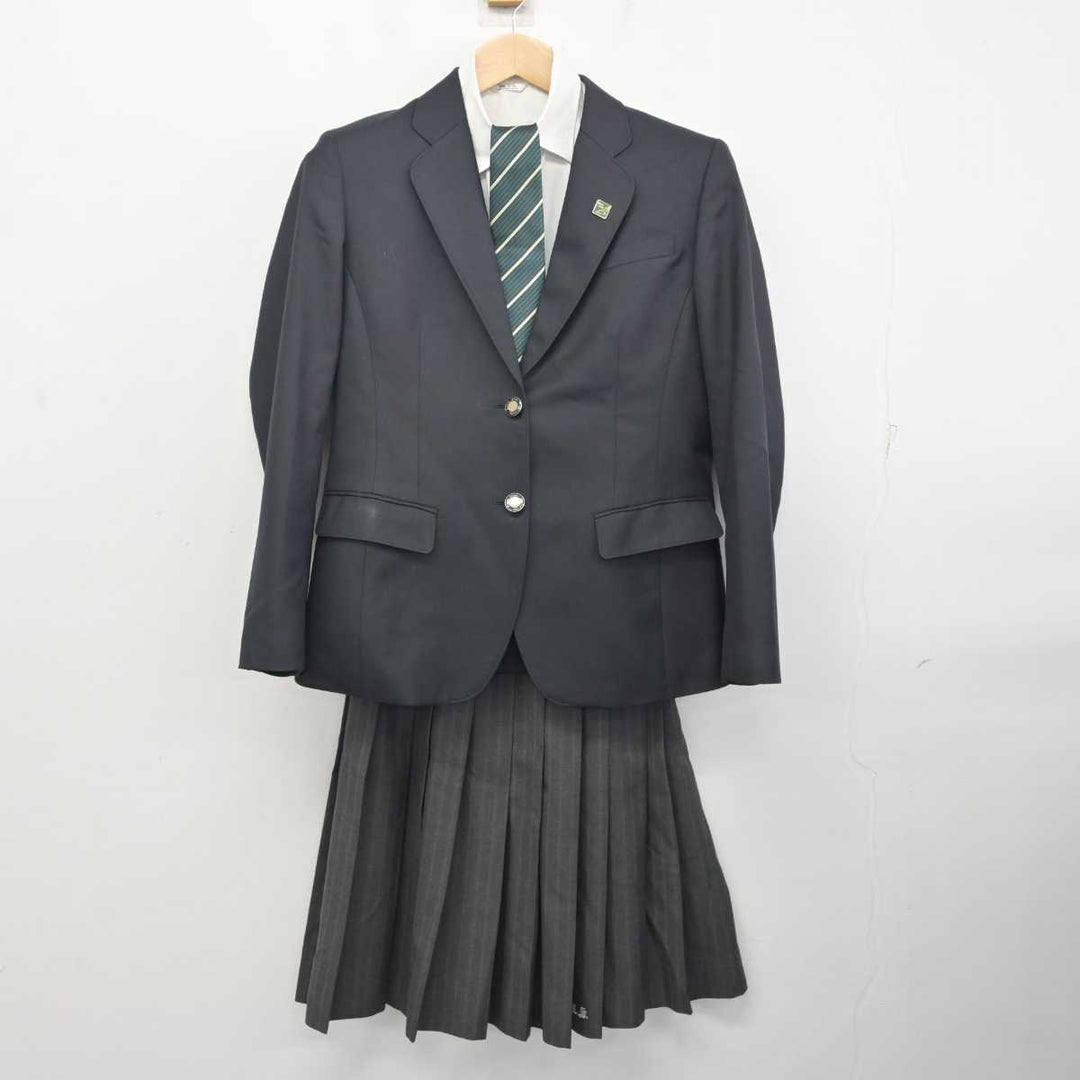 【中古】大阪府 みどり清朋高等学校 女子制服 5点 (ブレザー・シャツ・スカート) sf081568 | 中古制服通販パレイド