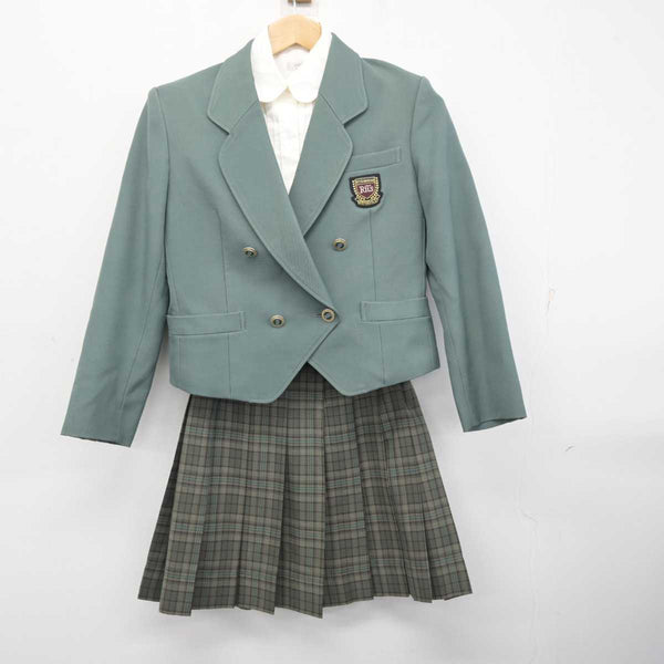 【中古】北海道 立命館慶祥中学校・高等学校/旧制服 女子制服 3点 (ブレザー・シャツ・スカート) sf081580