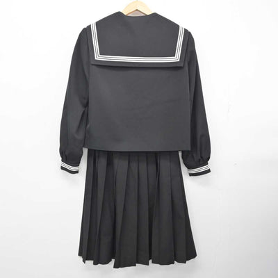 【中古】福井県 小浜中学校 女子制服 4点 (セーラー服・スカート) sf081584