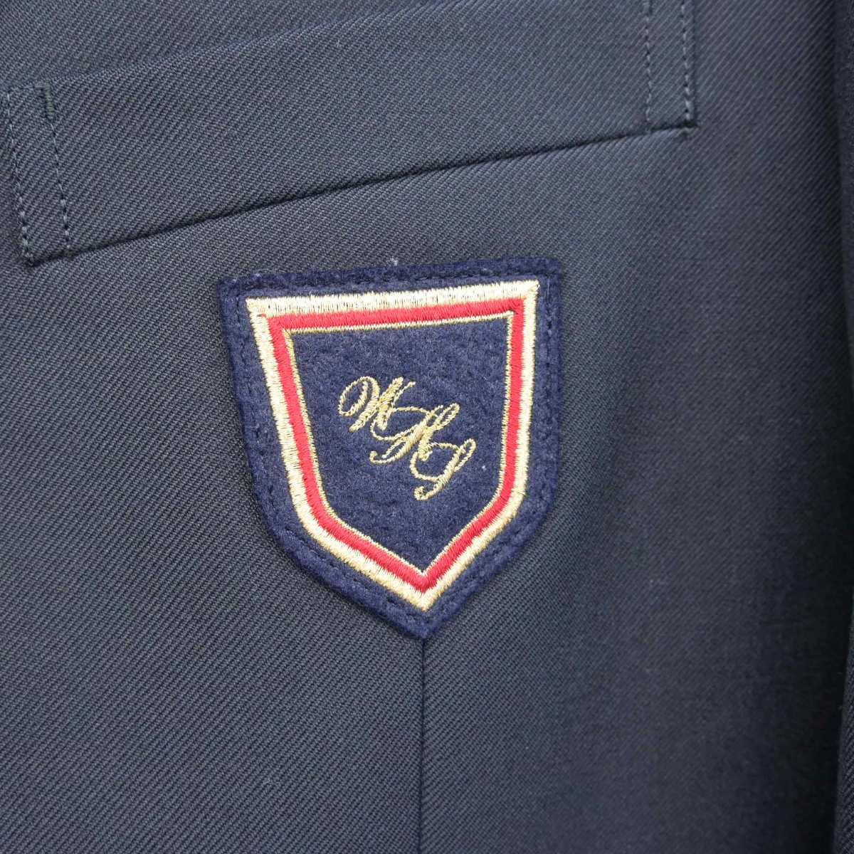 【中古】福井県 若狭高等学校 男子制服 5点 (ブレザー・シャツ・ズボン) sf081586