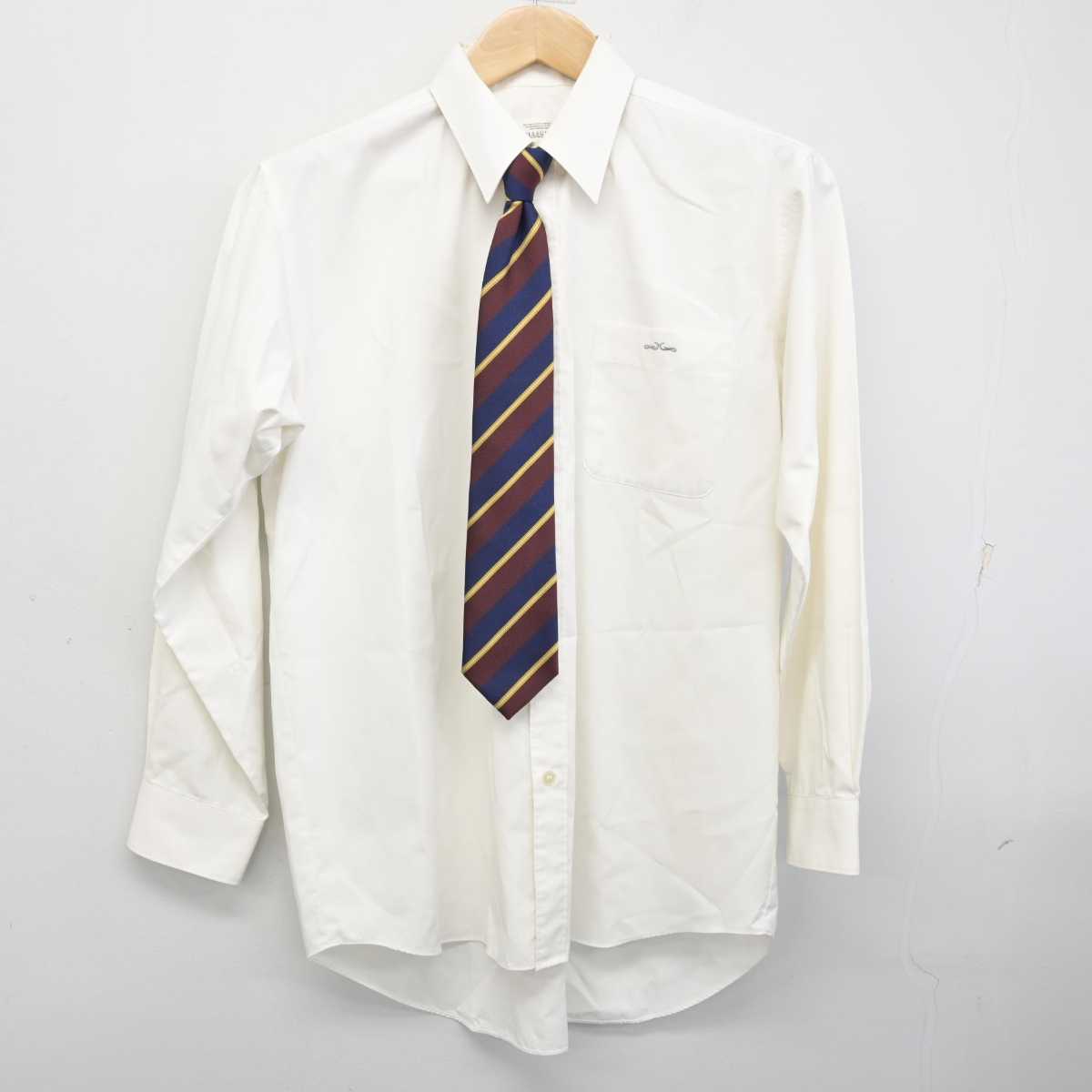 【中古】福井県 若狭高等学校 男子制服 5点 (ブレザー・シャツ・ズボン) sf081586