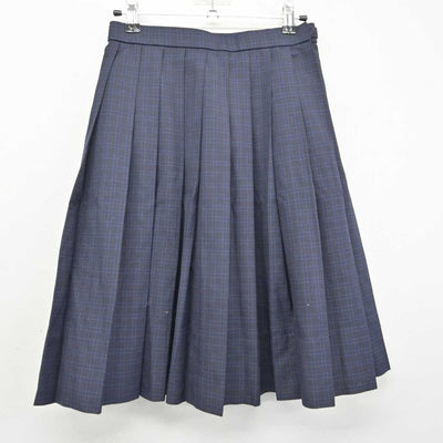 【中古】福岡県 福岡市内中学標準服 女子制服 3点 (ブレザー・シャツ・スカート) sf081603