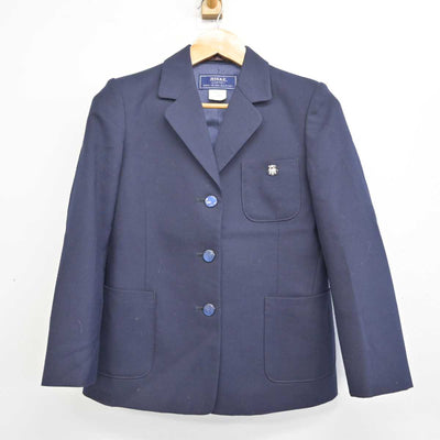 【中古】千葉県 柏市立大津ケ丘中学校 女子制服 4点 (ブレザー・ジャンパースカート) sf081622