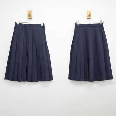 【中古】滋賀県 安曇川中学校/旧制服 女子制服 2点 (スカート・スカート) sf081626