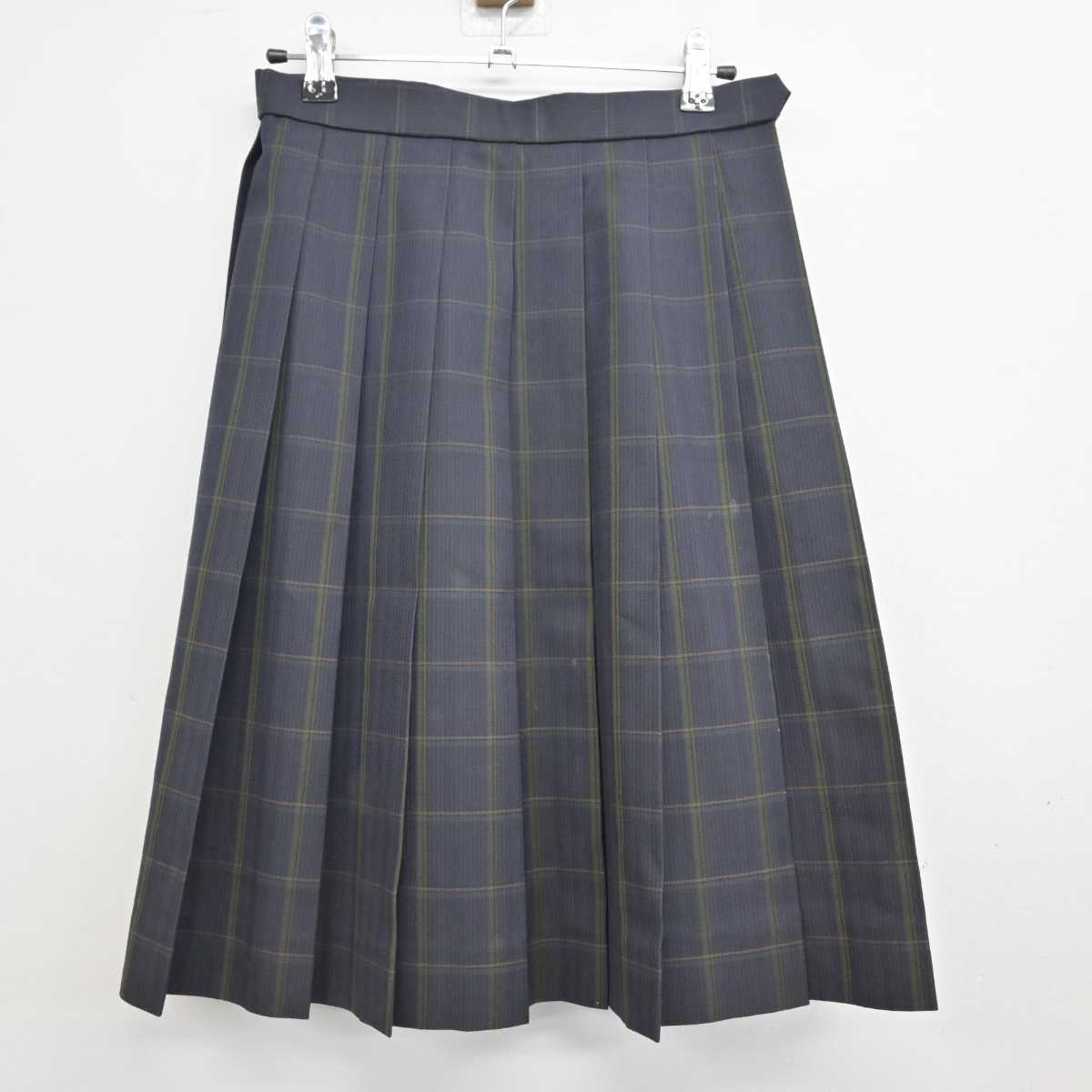 【中古】滋賀県 高島高等学校 女子制服 3点 (ブレザー・スカート) sf081627