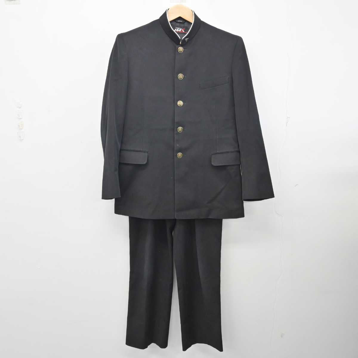 【中古】高知県 高知市立三里中学校 男子制服 3点 (学ラン・ズボン) sf081633