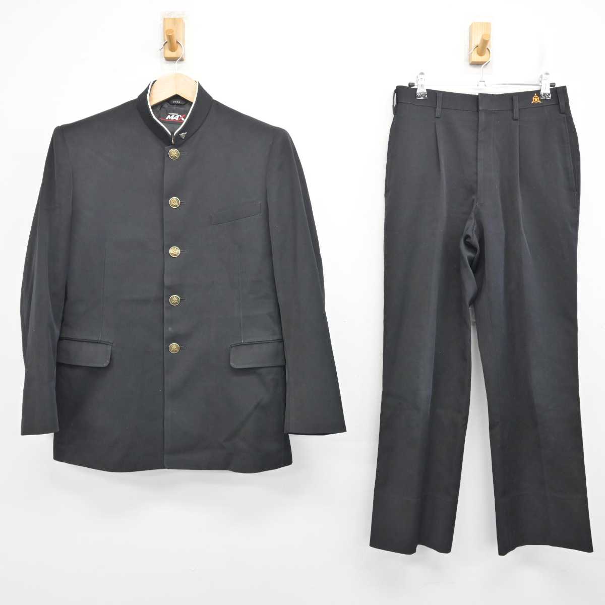 【中古】高知県 高知市立三里中学校 男子制服 3点 (学ラン・ズボン) sf081633