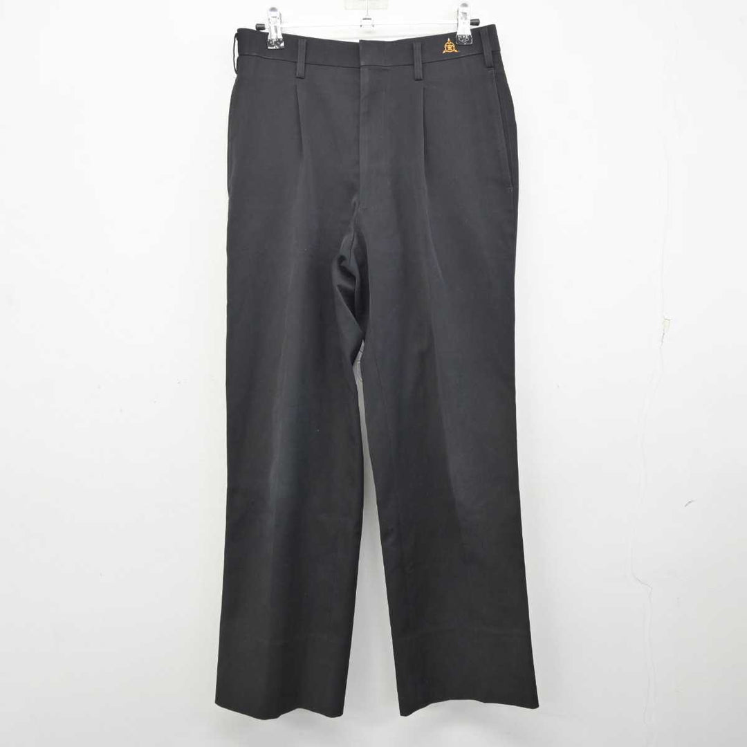 中古】高知県 高知市立三里中学校 男子制服 3点 (学ラン・ズボン