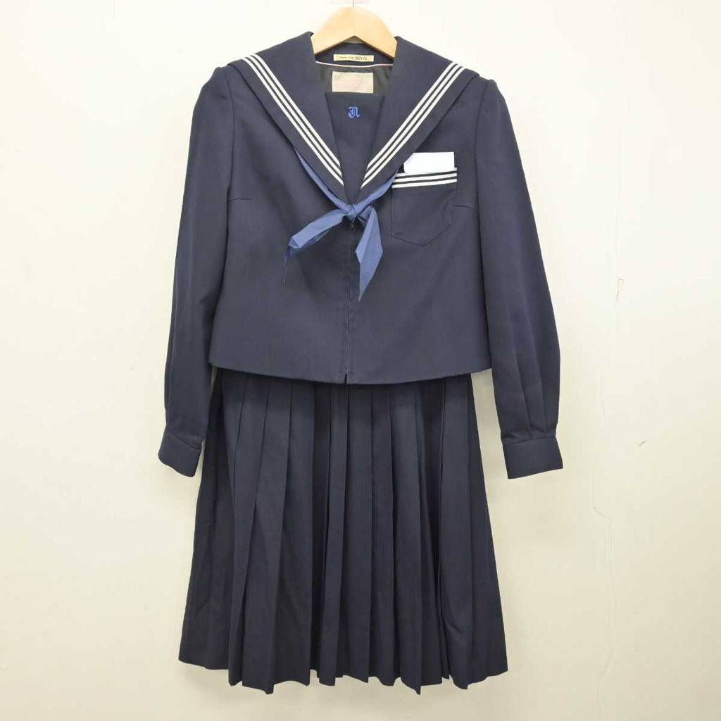 中古】大分県 上野ヶ丘中学校 女子制服 3点 (セーラー服・スカート) sf081641 | 中古制服通販パレイド