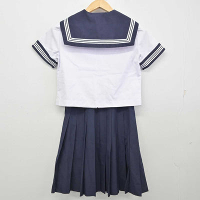 【中古】大分県 上野ヶ丘中学校 女子制服 3点 (セーラー服・スカート) sf081643