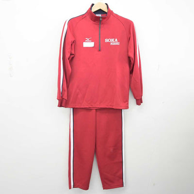 【中古】埼玉県 草加西高等学校 女子制服 3点 (ジャージ 上・ジャージ 下・体操服 下) sf081645