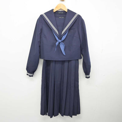 【中古】福岡県 警固中学校 / 旧制服 女子制服 4点 (セーラー服・ジャンパースカート) sf081661